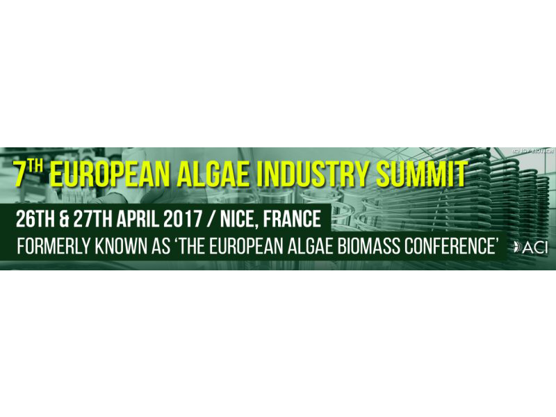 ACI 7th EUROPEAN ALGAE INDUSTRY SUMMIT 