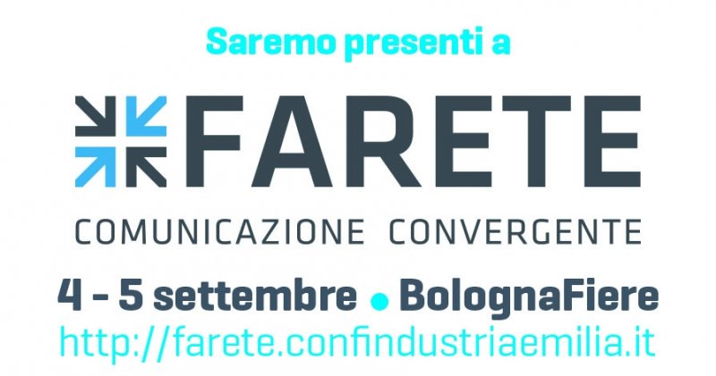 Farete 2019 Comunicazione Convergente 